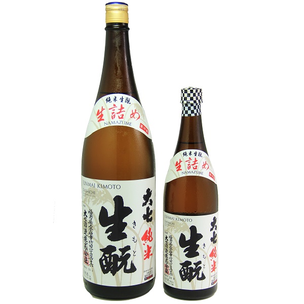 大七 純米生もと 生詰め 1800ml / 720ml [季節限定]　